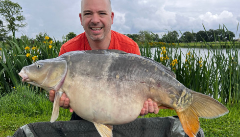 A carp from Heart Lake, Jul 2025