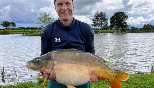 A carp from Heart Lake, Jul 2025