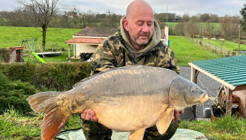 A carp from Heart Lake