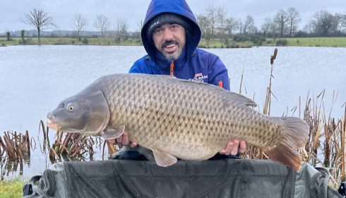 A carp from Heart Lake, Jan 2025