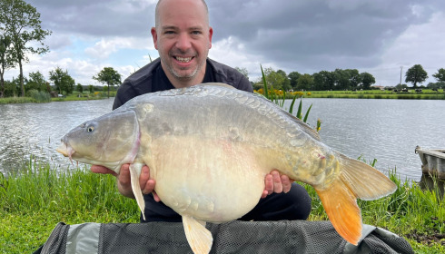 A carp from Heart Lake, Jul 2025