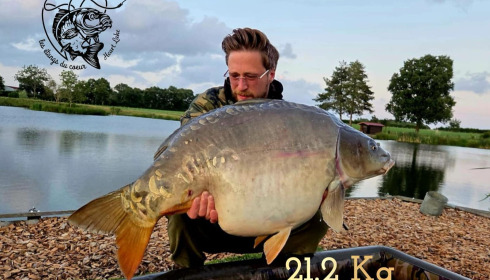 A 48 lb carp from Heart Lake, Jun 2026