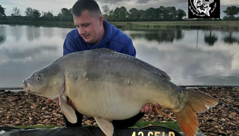 A carp from Heart Lake, May 2026