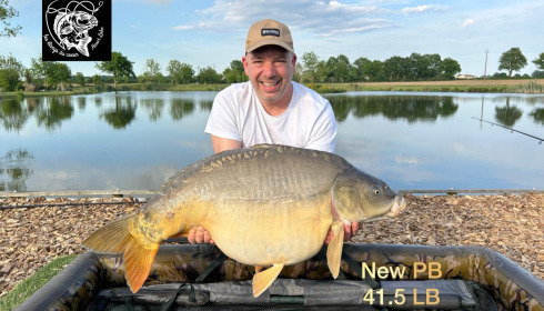 A carp from Heart Lake, May 2026