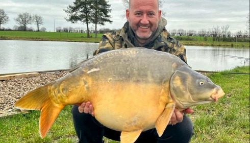 A carp from Heart Lake