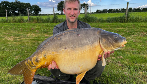A carp from Heart Lake, Jul 2025