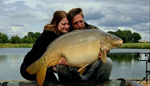 A carp from Heart Lake, Jun 2026