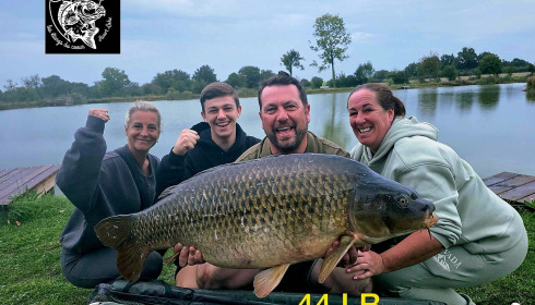 A carp from Heart Lake, Sep 2025