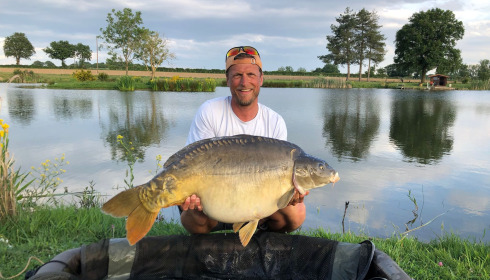 A carp from Heart Lake, May 2026