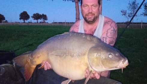 A carp from Heart Lake, Sep 2025