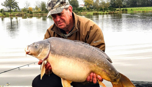 A carp from Heart Lake, Jan 2025