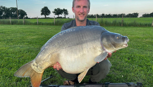 A carp from Heart Lake, Jul 2025