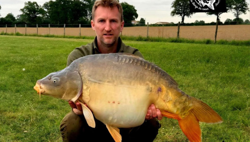 A carp from Heart Lake, May 2026