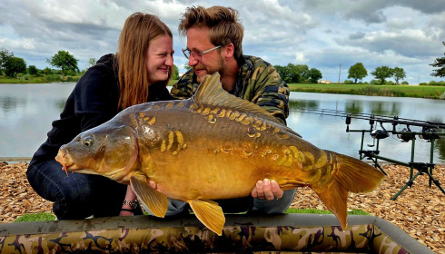 A carp from Heart Lake, Jun 2026