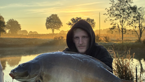 A carp from Heart Lake, Oct 2026