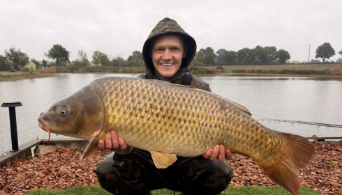 A carp from Heart Lake, Oct 2026