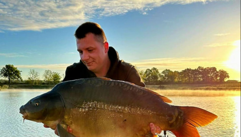 A carp from Heart Lake, May 2026