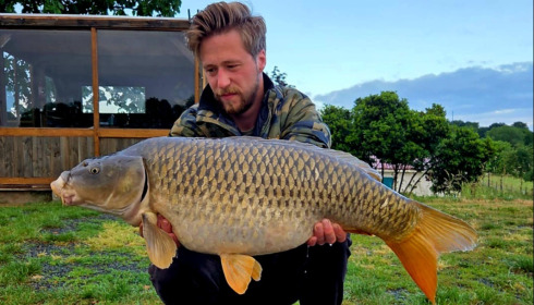 A carp from Heart Lake, Jun 2026