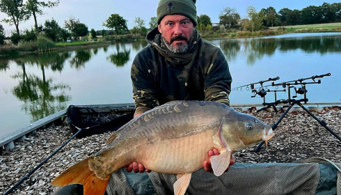 A carp from Heart Lake, Sep 2025