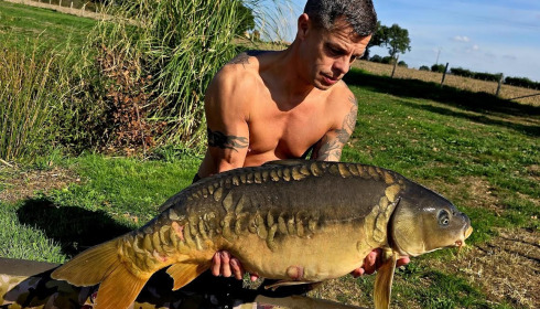 A carp from Heart Lake, Oct 2026
