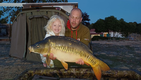A carp from Heart Lake, Aug 2026