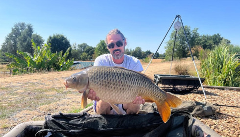 A carp from Heart Lake, Sep 2026