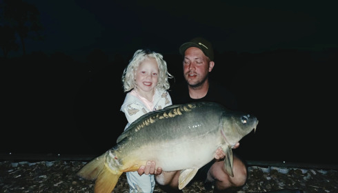 A carp from Heart Lake, Aug 2026