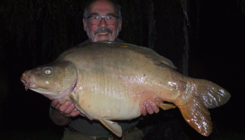 A 40 lb 4 oz carp from Beaurepaire, Richard Sheppard, Oct 2020