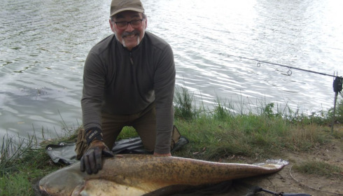 A 80 lb catfish from Beaurepaire, Richard Sheppard, Oct 2020