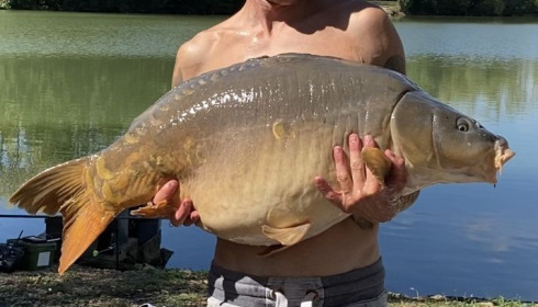 A 45 lb fish from Blue Lake, 45 lb, Sep 2020