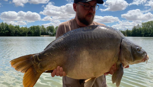 A 46 lb carp from Blue Lake, mchenna, Jul 2020