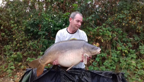A 40 lb 12 oz carp from Blue Lake, Anthony Sweeney, Aug 2020