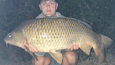 A 33 lb carp from Blue Lake, marc collins, Jul 2020