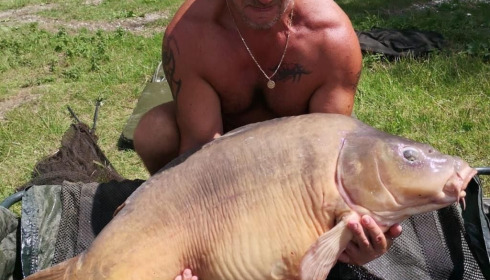 A carp from Blue Lake, sherman, Aug 2020