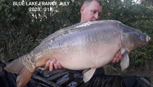 A 31 lb carp from Blue Lake, gary Mc bride, Jul 2020
