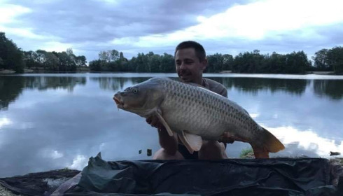 A 28 lb 6 oz carp from Blue Lake, david, Aug 2020