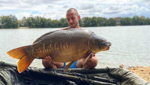 A 36 lb 6 oz fish from Blue Lake, 36.6 mirror, Aug 2020