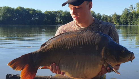 A 42 lb carp from Blue Lake, mchenna, Jul 2020