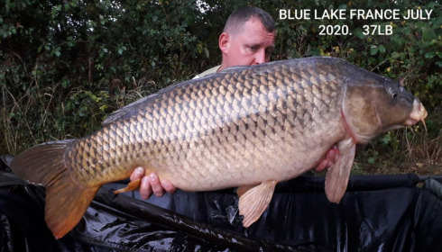 A 37 lb carp from Blue Lake, gary Mc bride, Jul 2020
