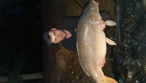 A 45 lb 1 oz fish from Cailleaux, Carp, Aug 2020
