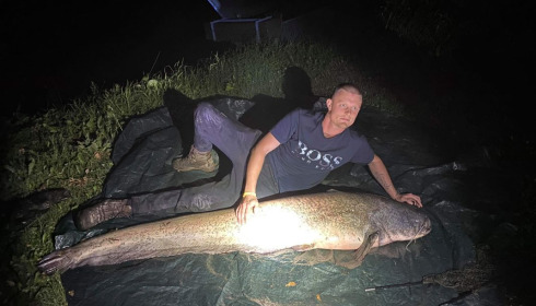 A 94 lb 4 oz fish from Cailleaux, Catfish, Aug 2020