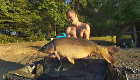 A carp from Cailleaux, giran, Jul 2020