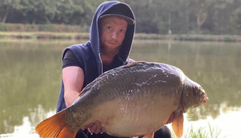 A 40 lb carp from Cailleaux, james scott, Jul 2020