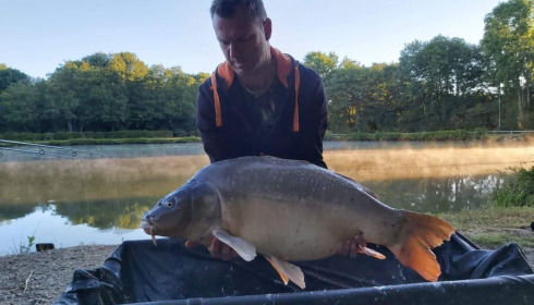 A carp from Cailleaux, giran, Jul 2020