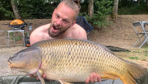 A fish from Cailleaux, carp, Aug 2020