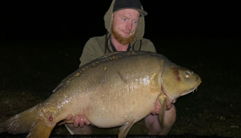 A 40 lb carp from Cailleaux, james scott, Jul 2020