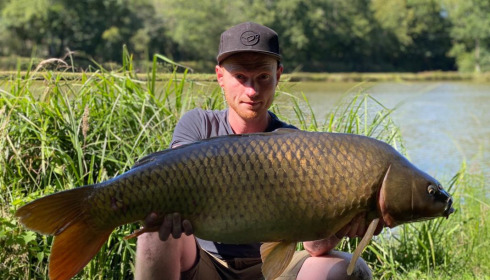 A 33 lb carp from Cailleaux, james scott, Jul 2020