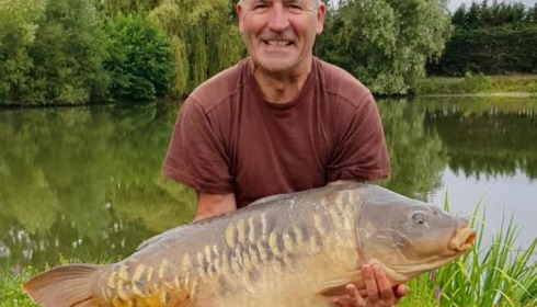 A 38 lb 8 oz fish from Deux Iles, Roy’s Pb, Aug 2020
