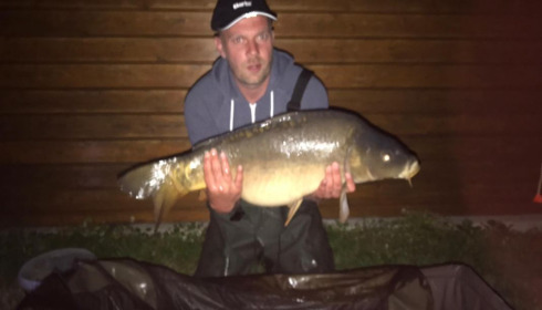 A 28 lb 11 oz carp from Deux Iles, Craig Moore, Jul 2020