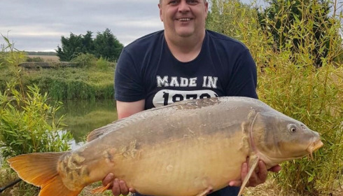 A 48 lb fish from Deux Iles, Biggest of the week, Aug 2020
